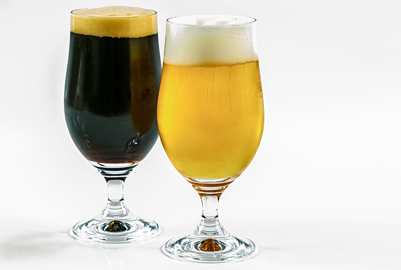 クラフトビールのラインアップ