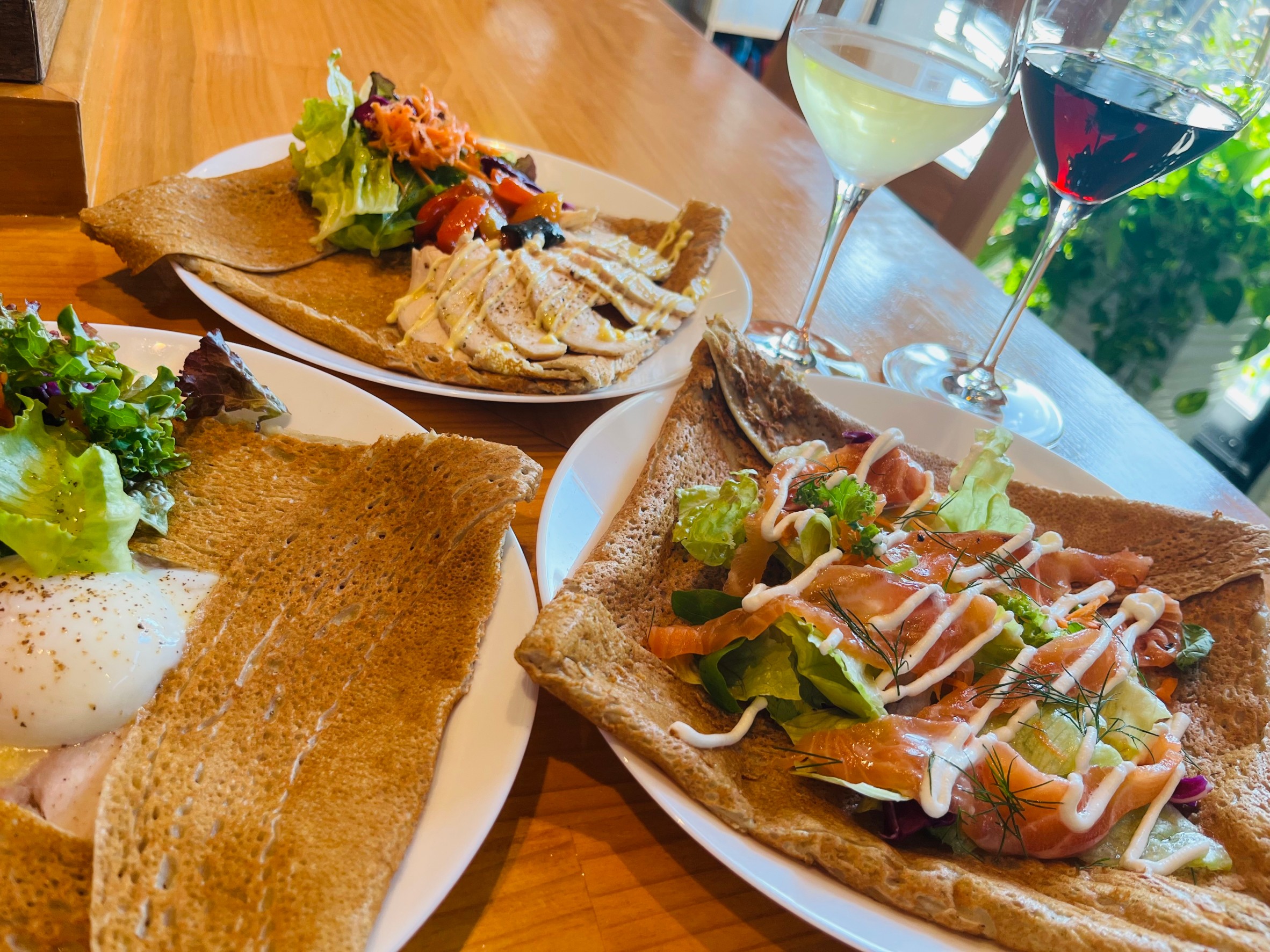 おしゃれでヘルシー　【ランチ】そば粉のガレット　ASTORE